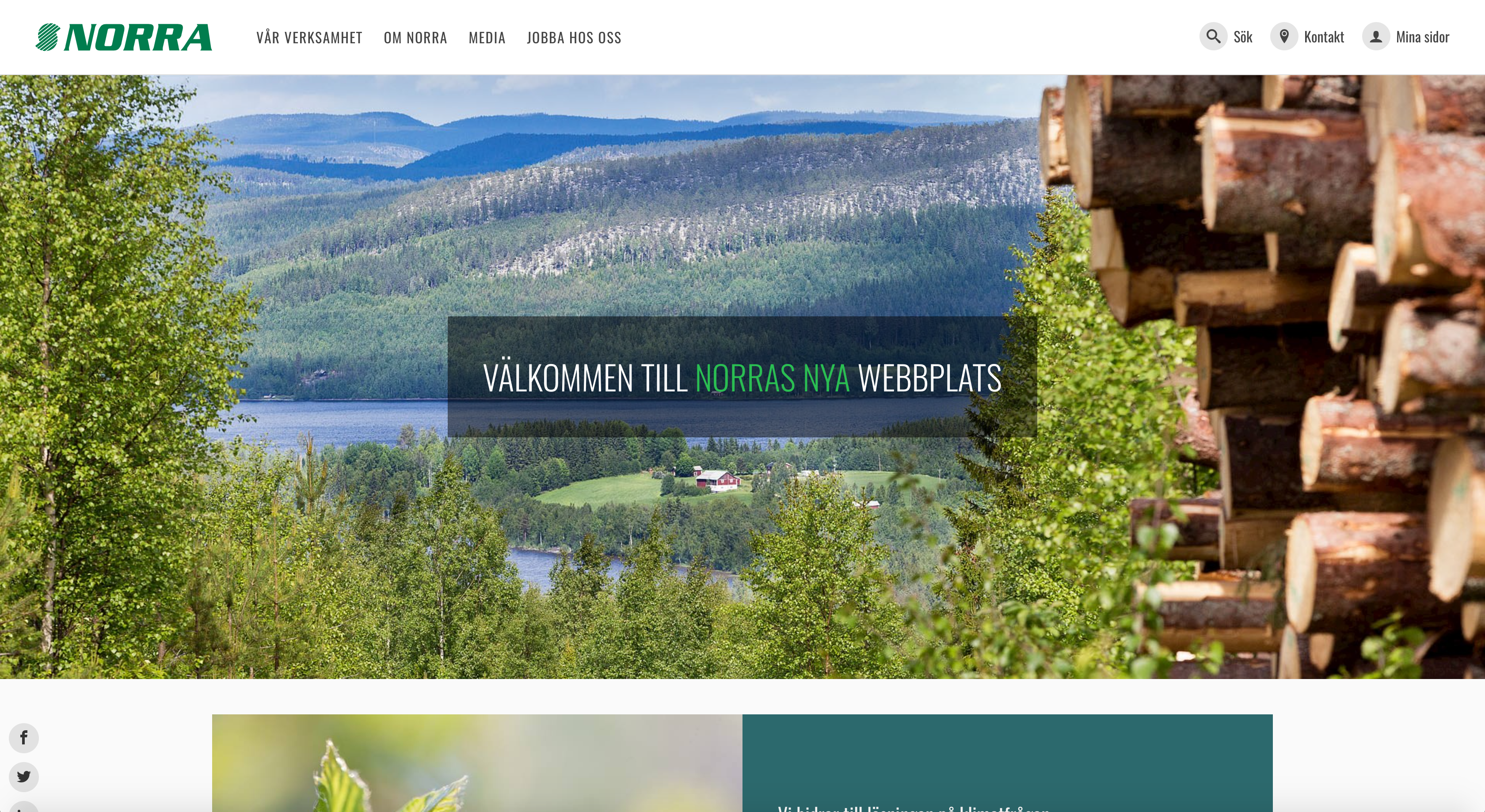 Norra Skogsägarna - New UI / UX design