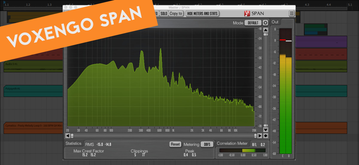 Voxengo Span - Spectrum Analyzer plugin