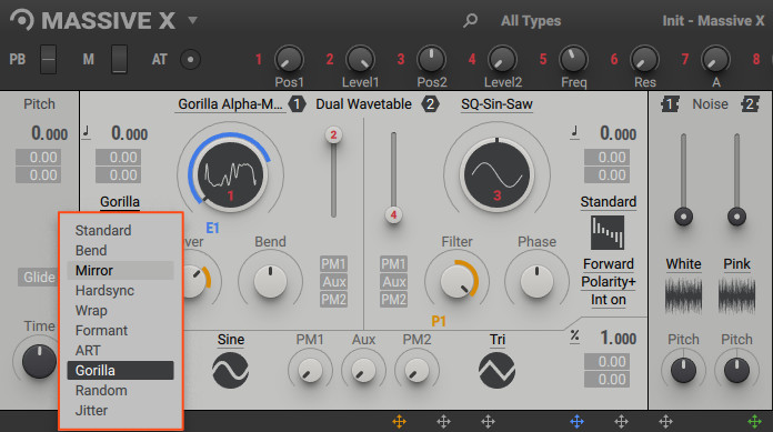 demo of the new gorilla oscillator effect