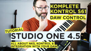 how to set up komplete kontrol mk2 in studio one 4