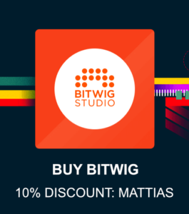 Buy Bitwig Studio - use discount code: MATTIAS for 10% off!