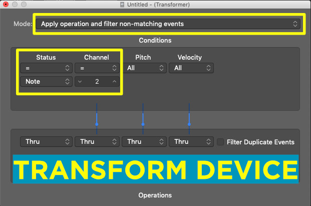 Logic Midi Transform Media