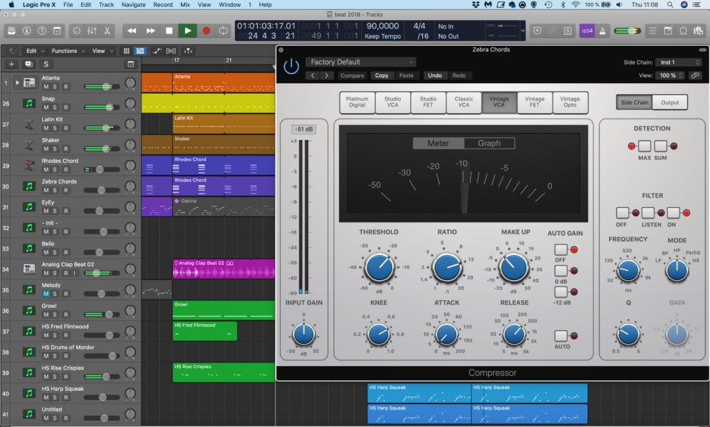 Logic Side Chain Compressor