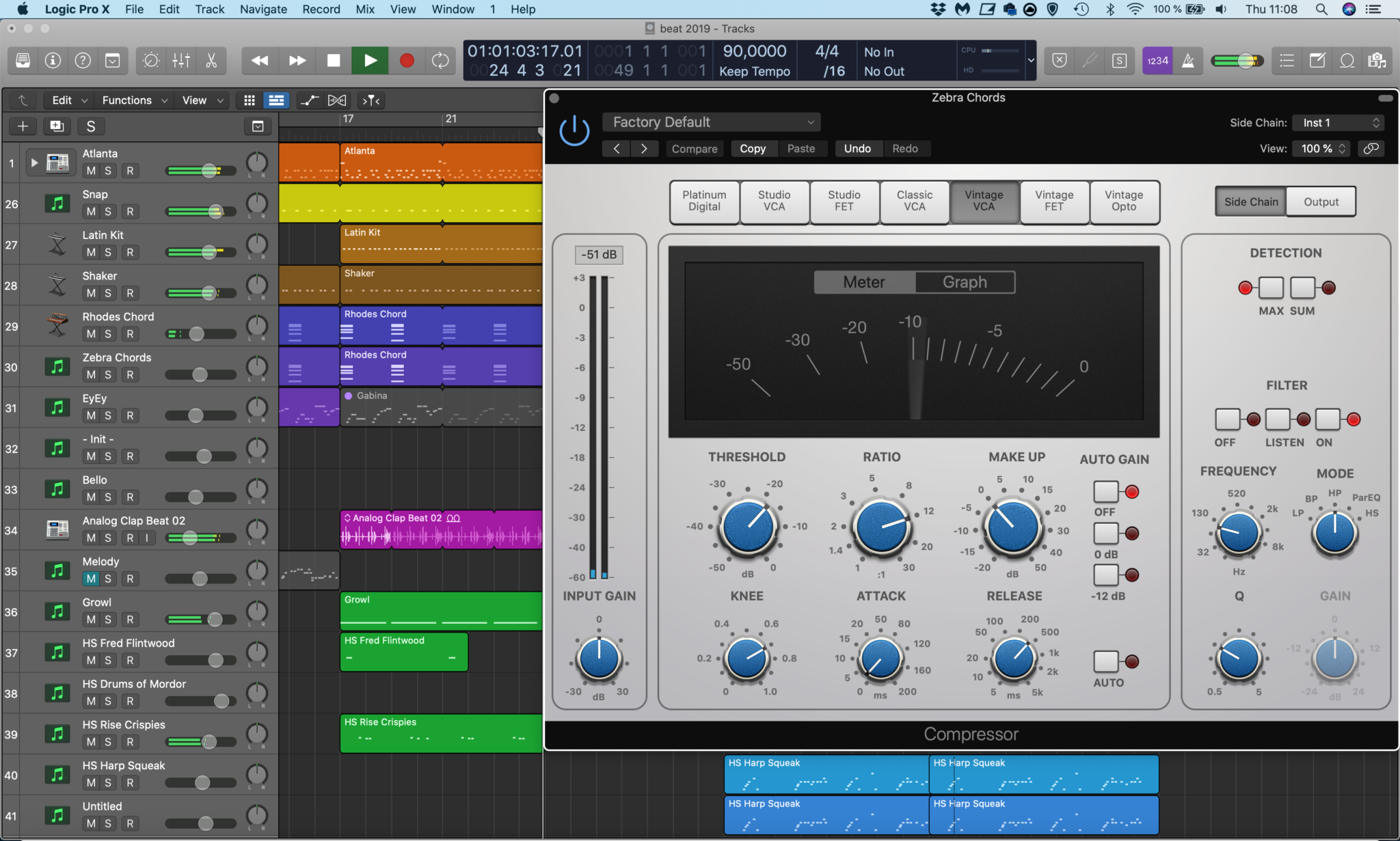Как сохранить проект в mp3 в logic pro