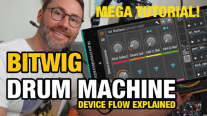 Bitwig Drum Machine tutorial