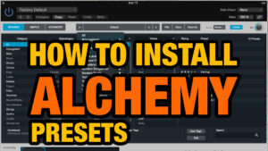 How to install Alchemy presets