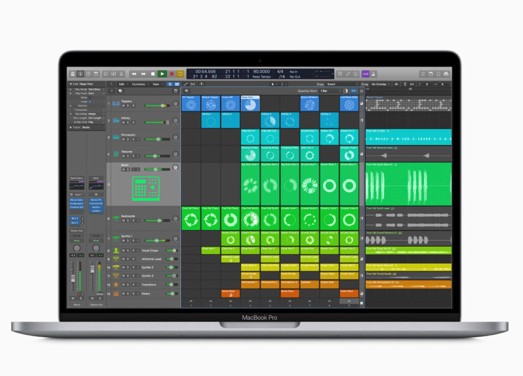 MacBook Pro M1 - Logic Pro 10.6