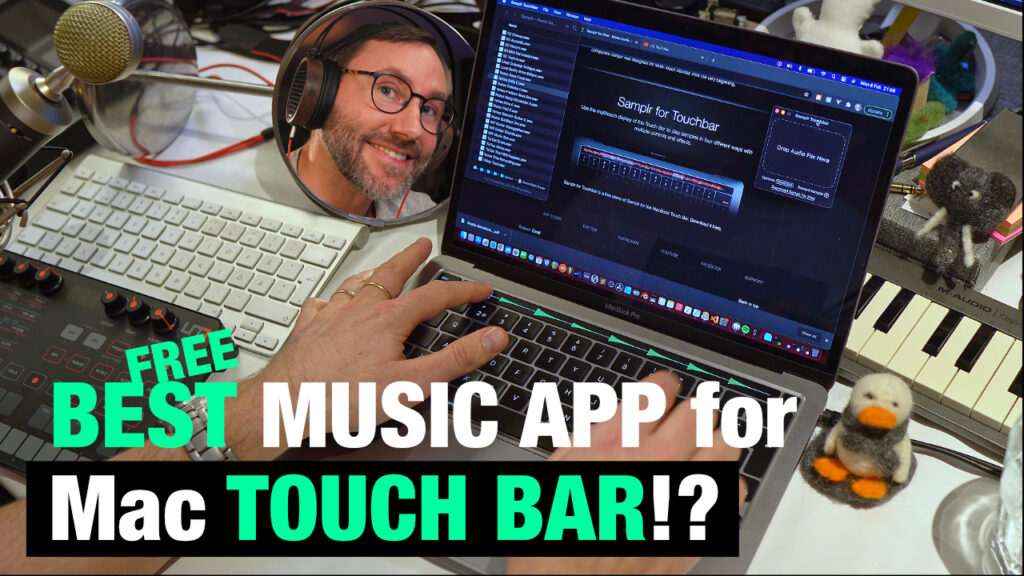 Make music with the Macbook touch bar - Samplr