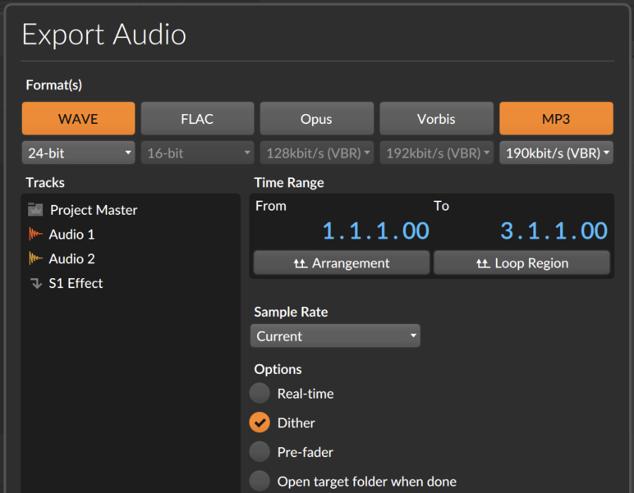 bitwig-studio-4-mp3-export