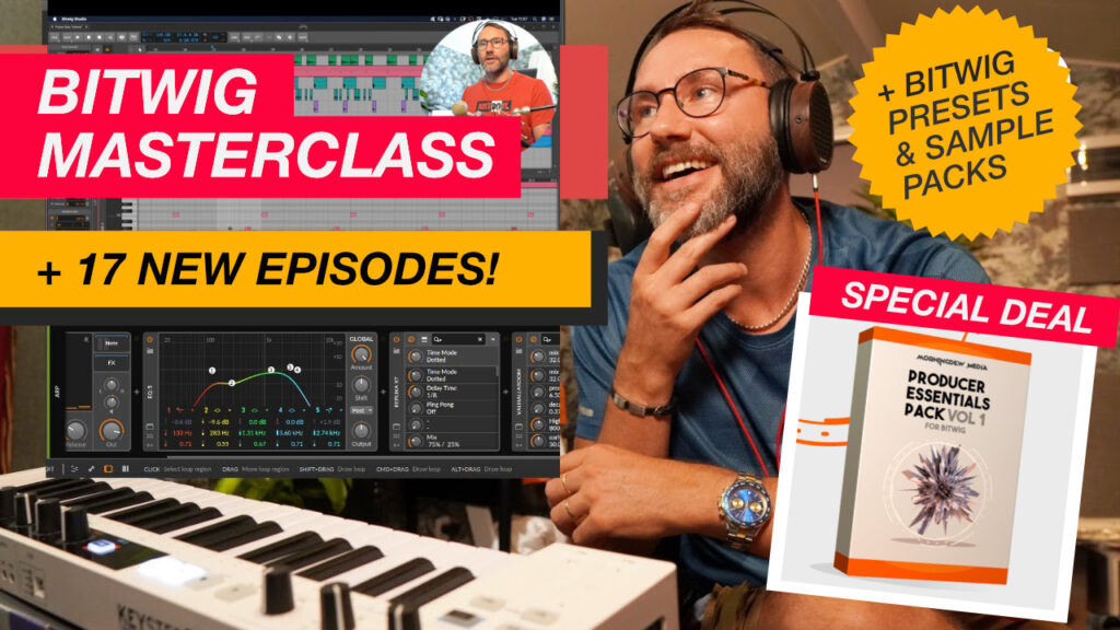 Bitwig Masterclass now available