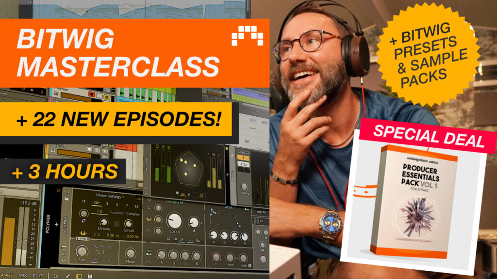 Join the Bitwig Studio Masterclass