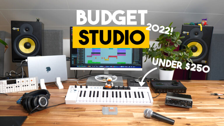 Home Studio on a budget (under $300) - The Perfect Home Music Studio ...