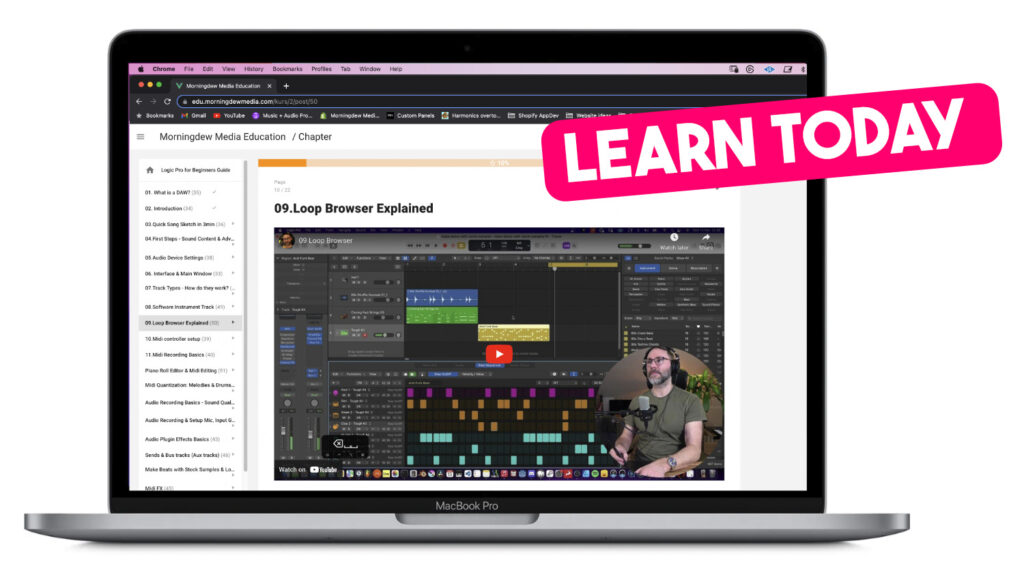 Learn Logic Pro today!
