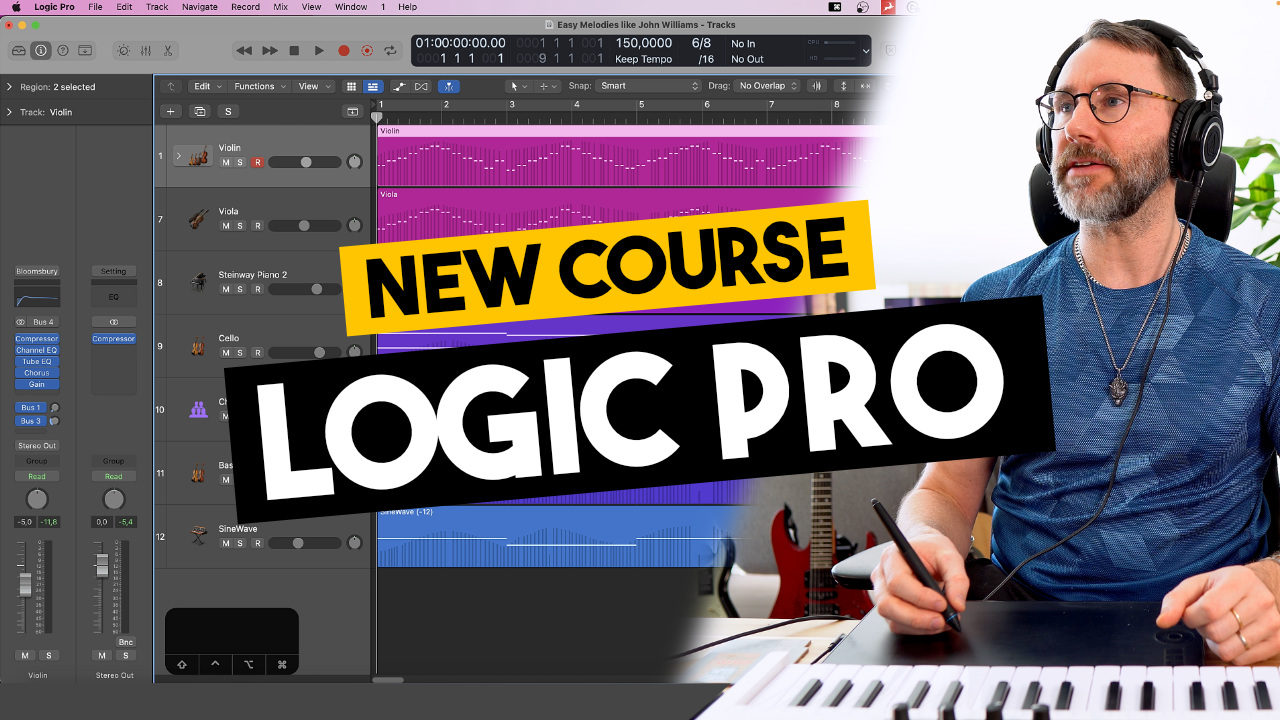 Logic Pro for beginners course