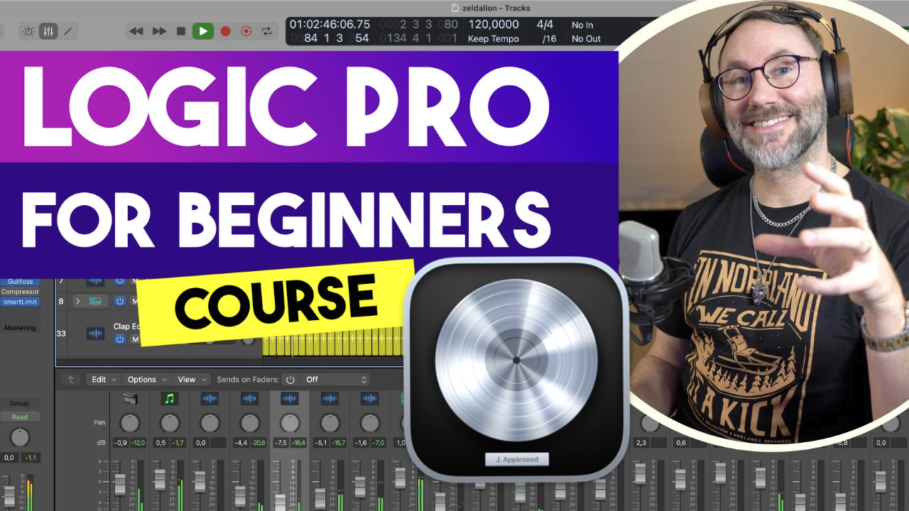 Logic Pro for beginners course